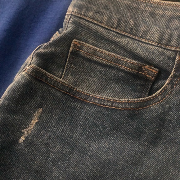 LuLaRoe Classic Relaxed Fit Blue Denim Jean Shorts 36 NWOT - Picture 4 of 5